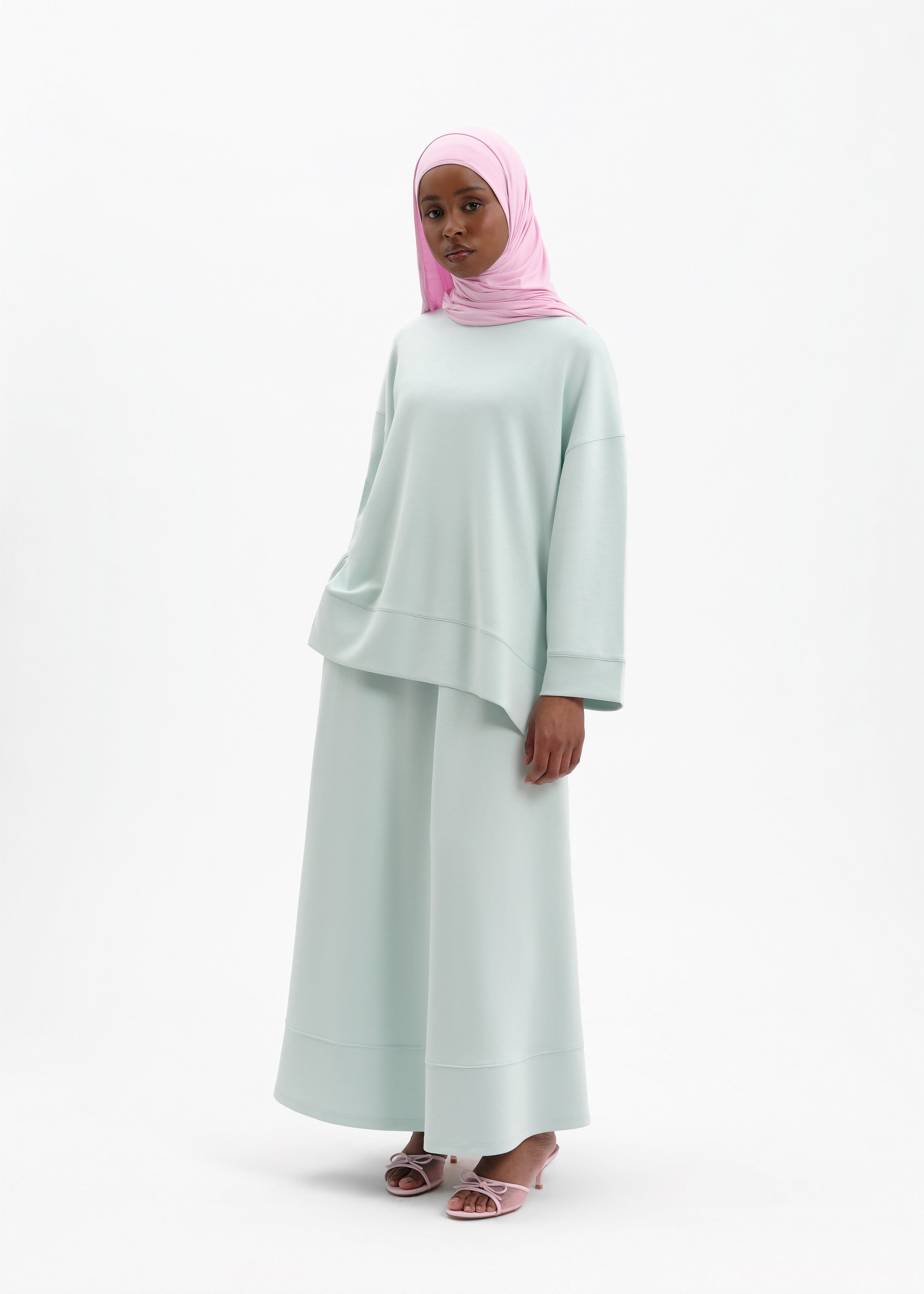Jupe riveira baby blue