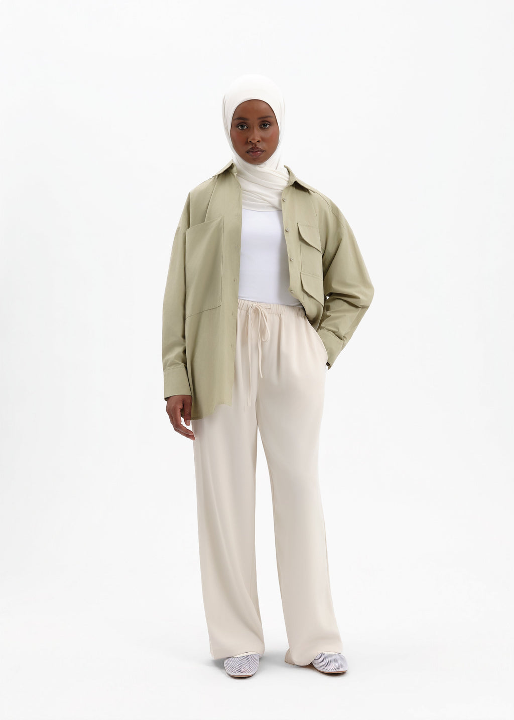 Pantalon essentiel beige