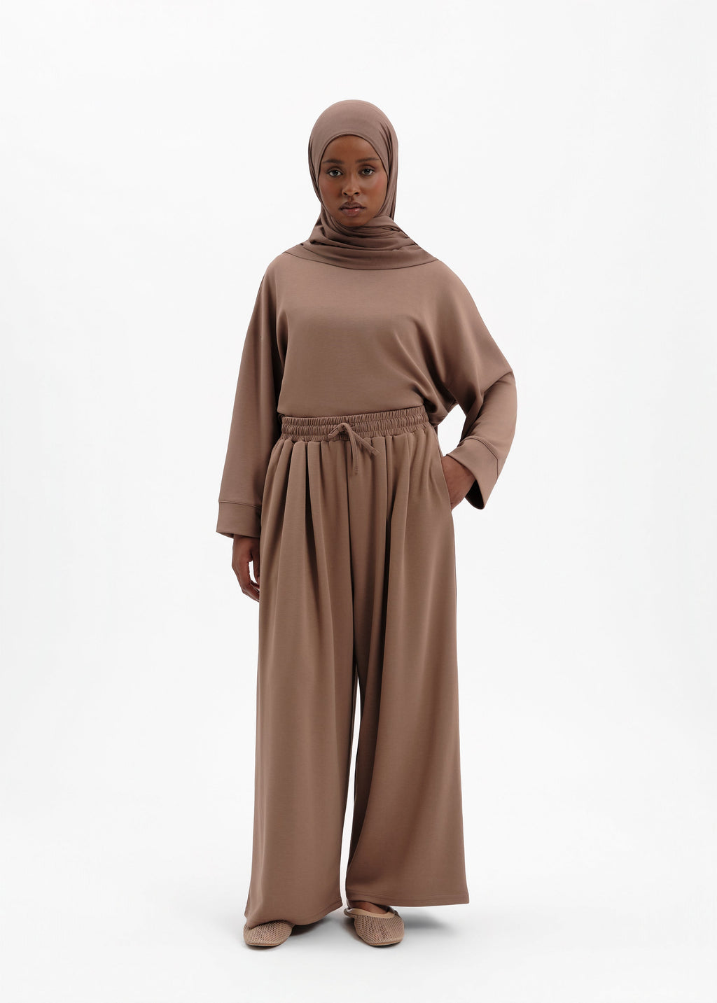 Pantalon riveira taupe