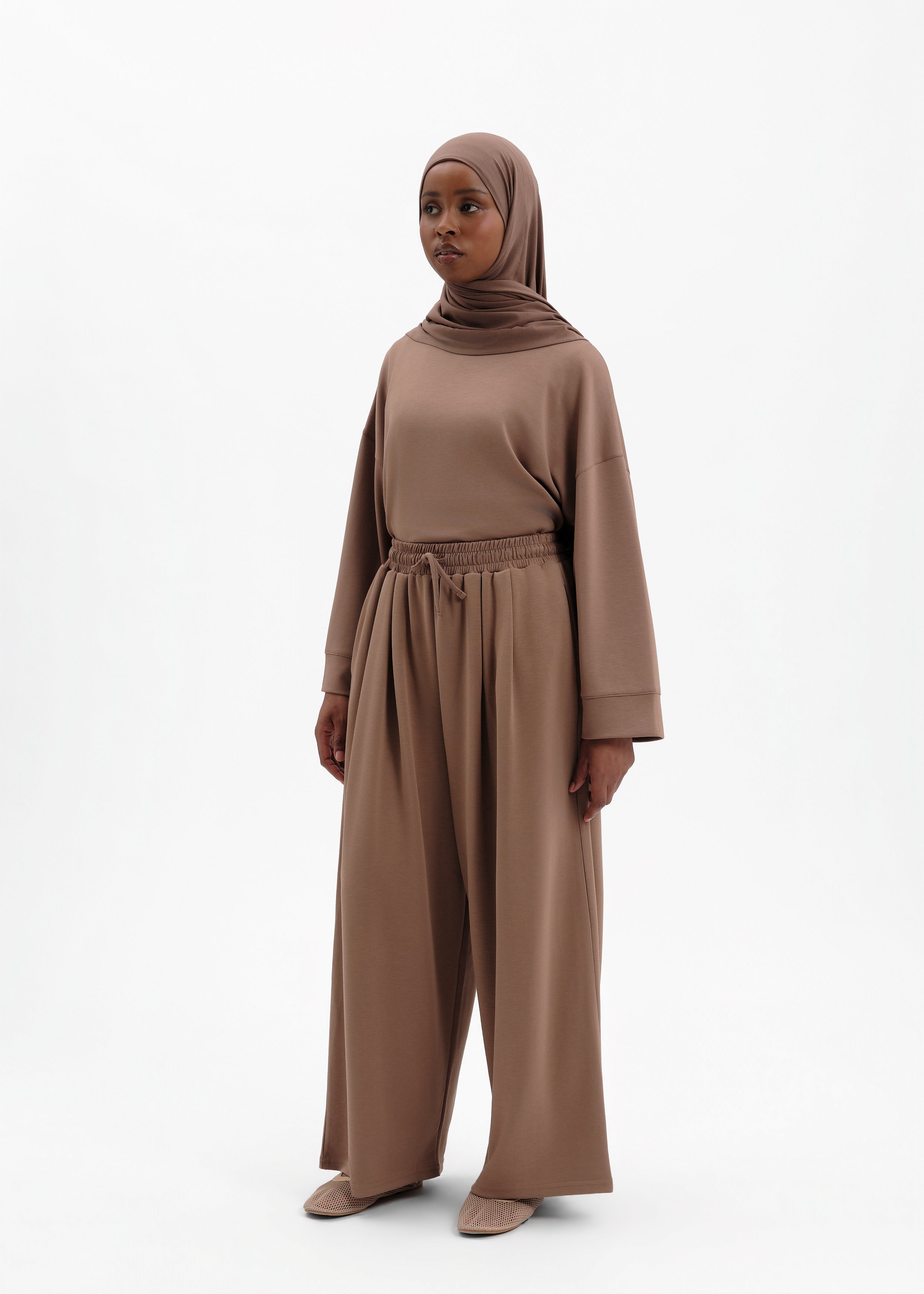 Pantalon riveira taupe