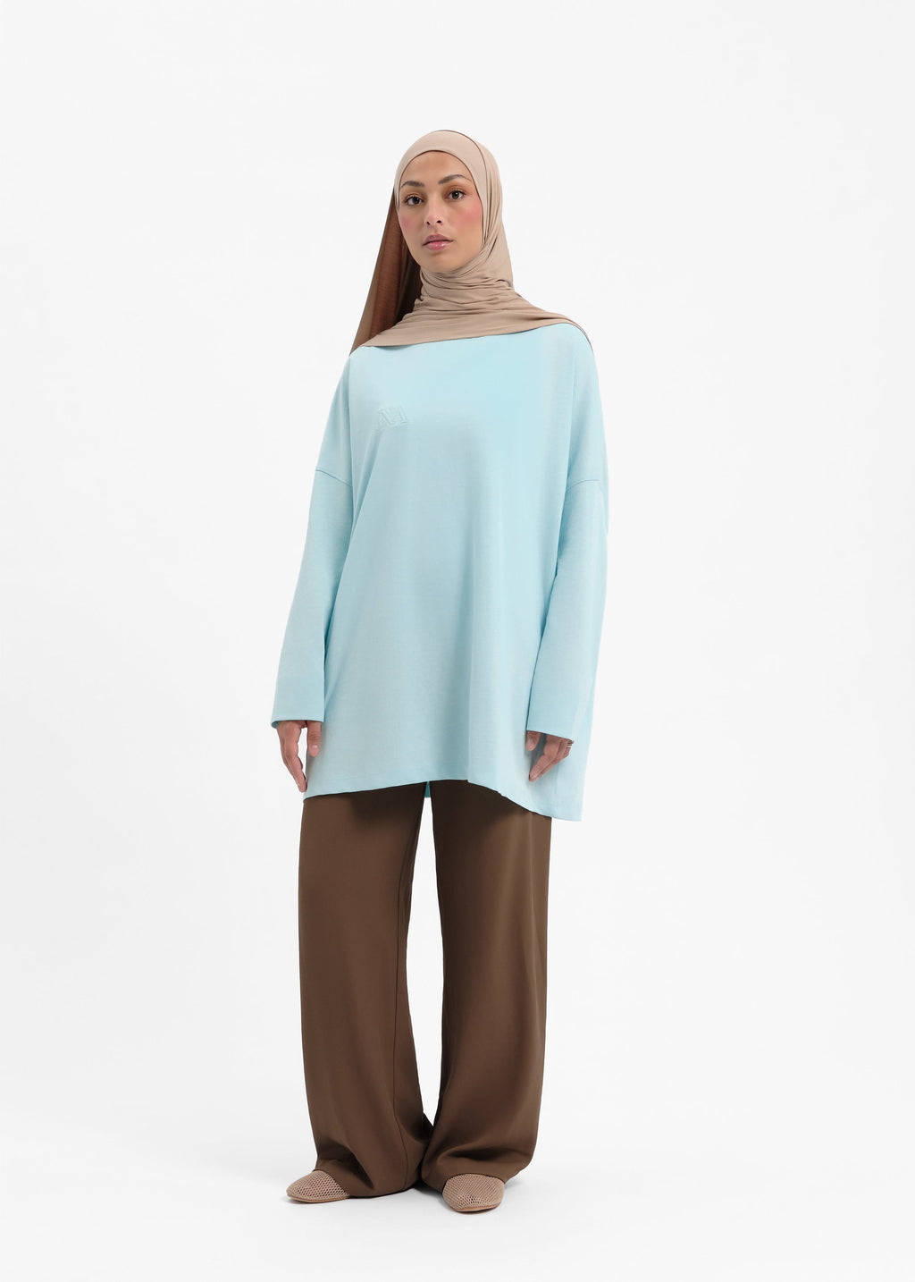 T-shirt essentiel azur