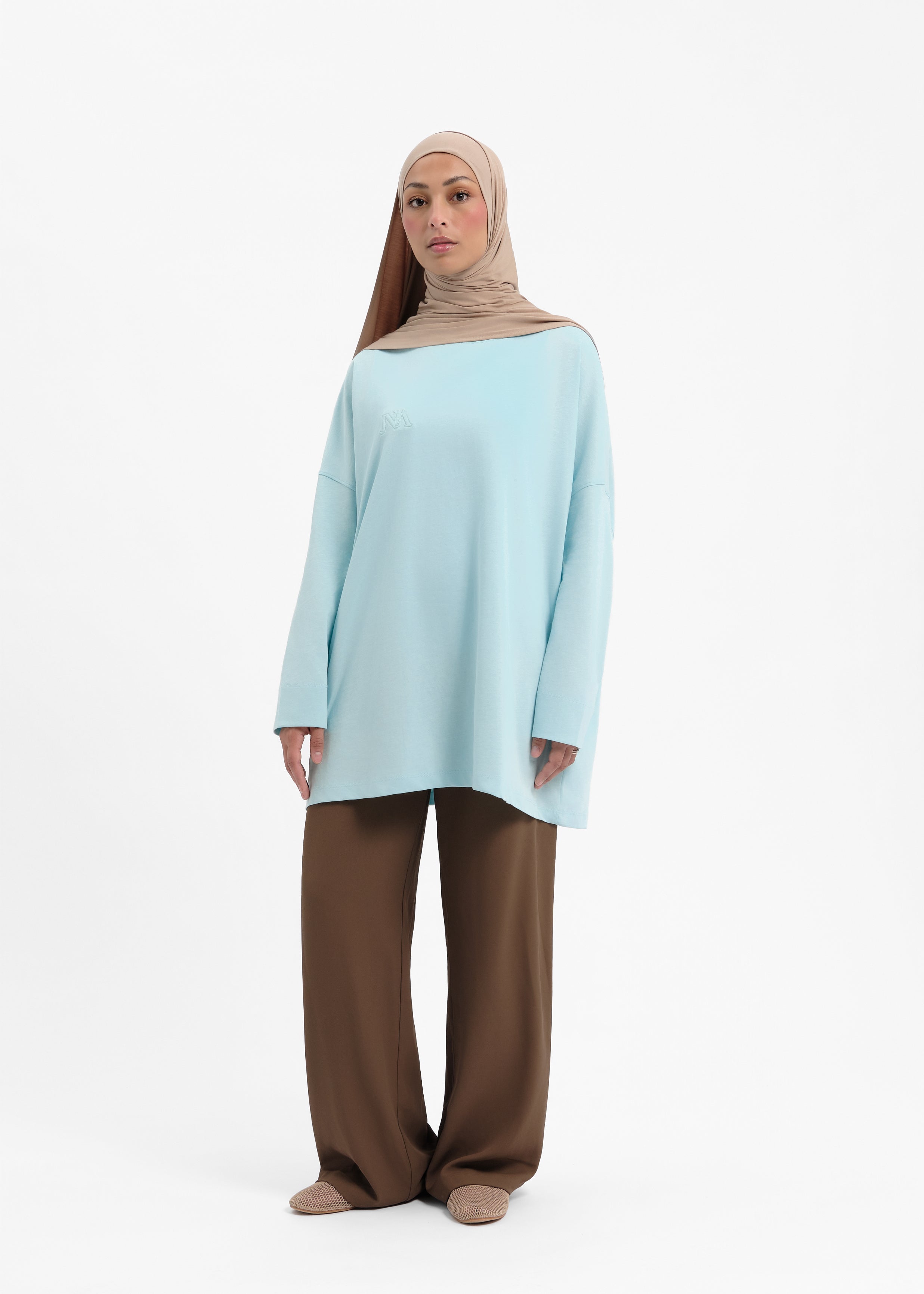 T-shirt essentiel azur