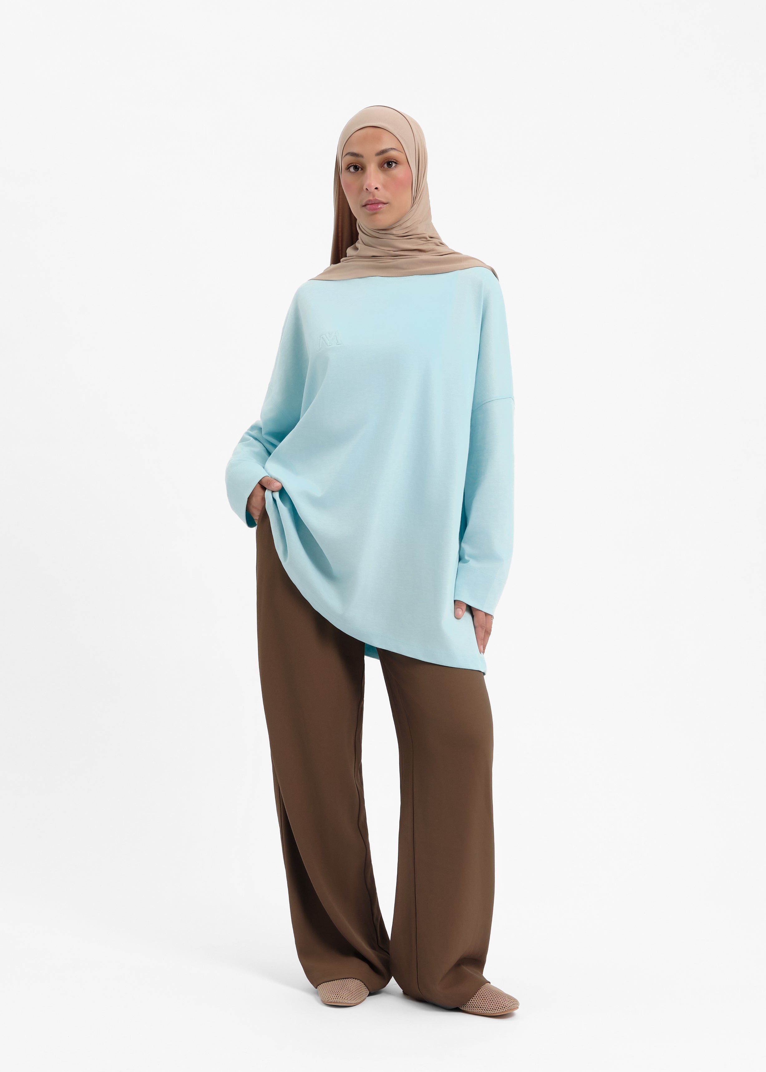 T-shirt essentiel azur