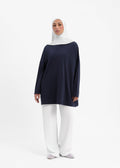 T-shirt essentiel bleu marine