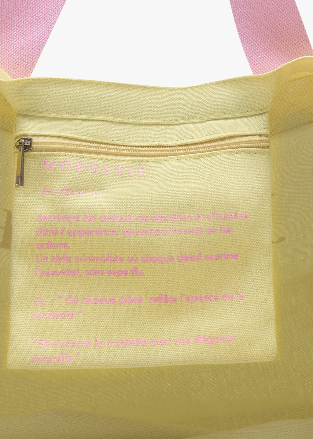 Tote bag jennah jaune