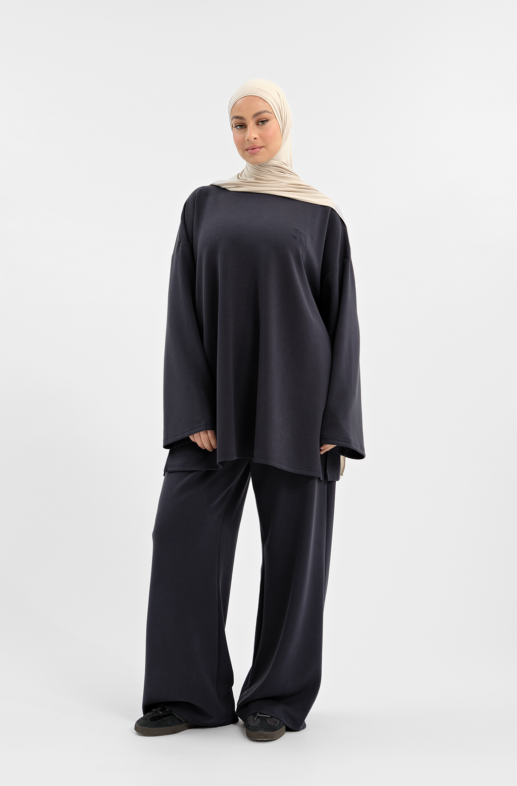 T-shirt modal marine