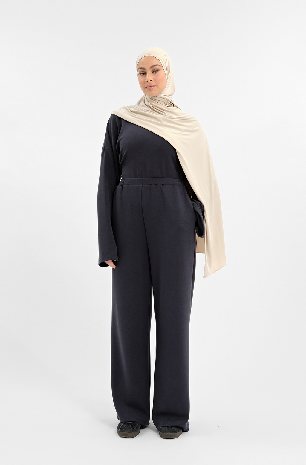 Pantalon modal marine