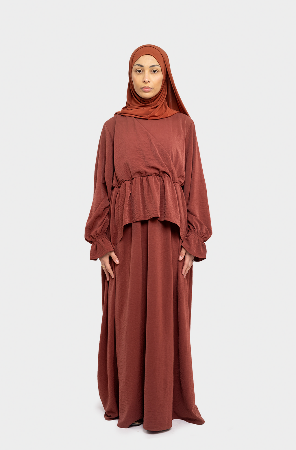 Robe Raya bordeaux