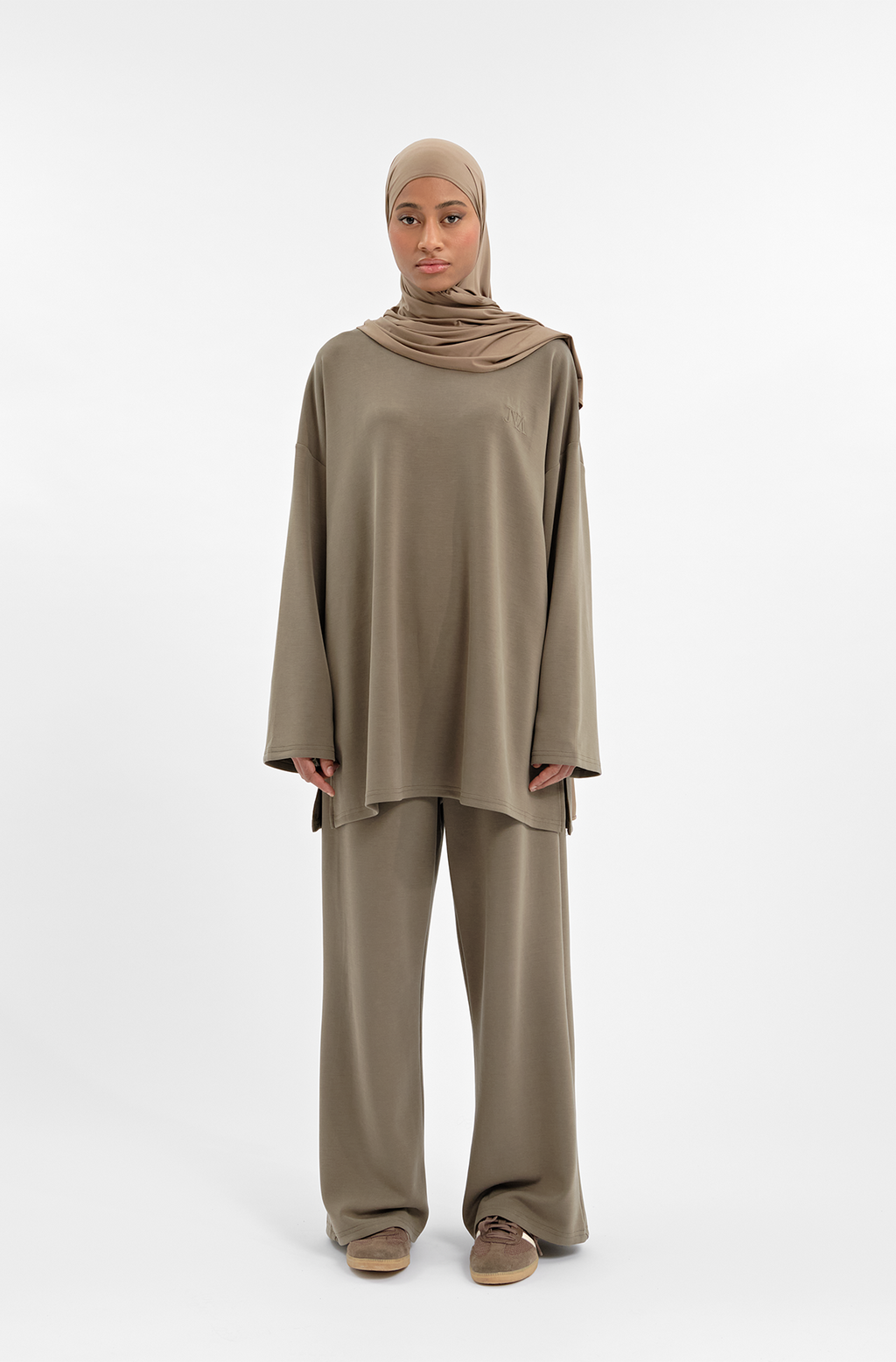 T-shirt modal olive