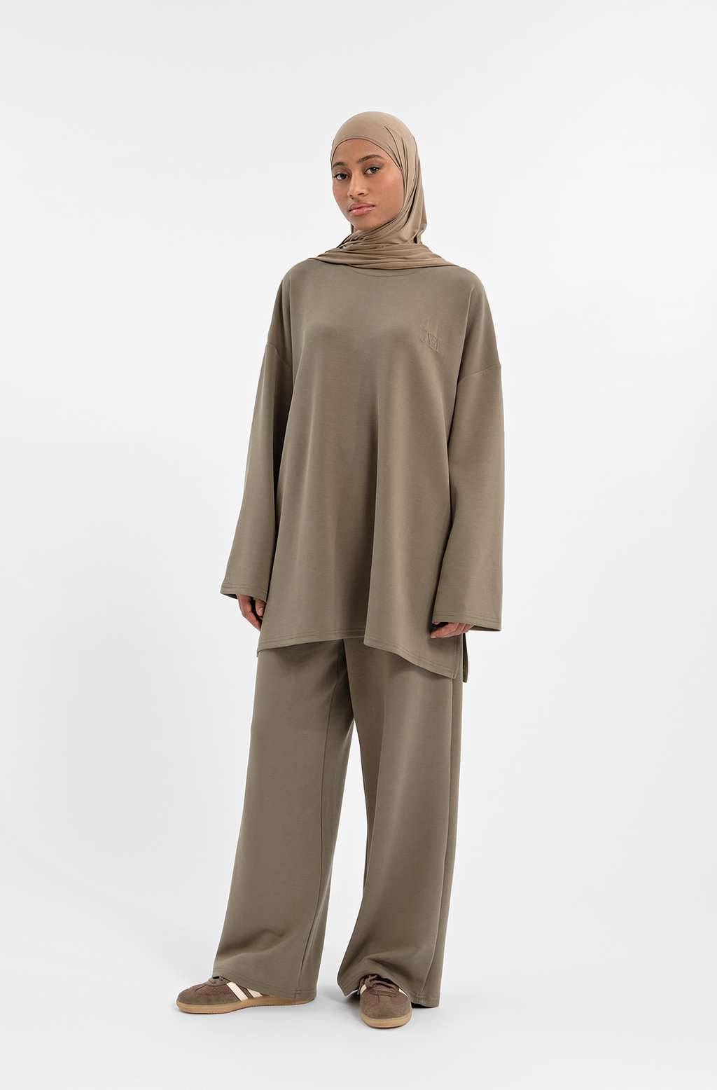 T-shirt modal olive