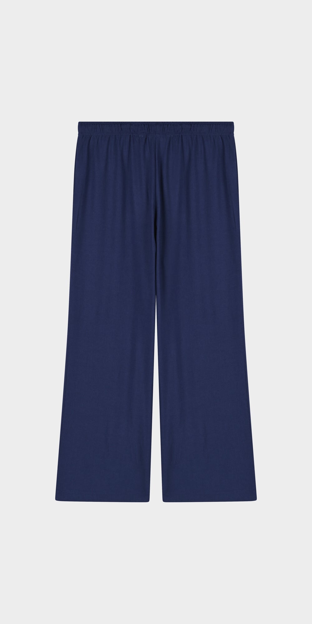 Pantalon linen marin