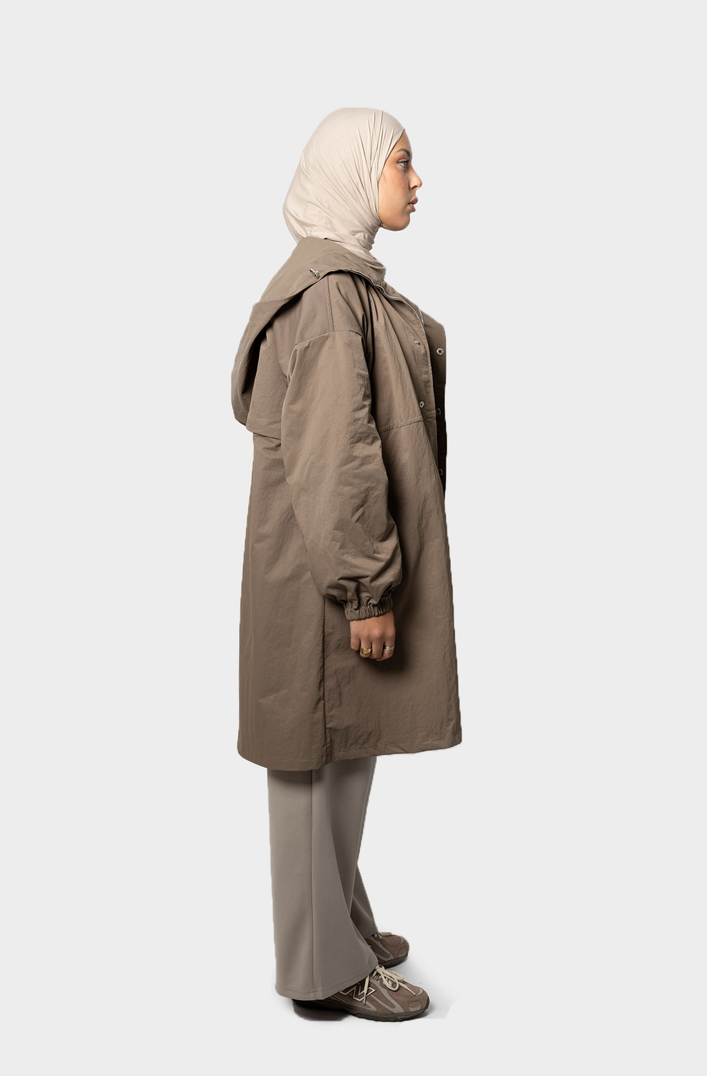 Parka storm taupe
