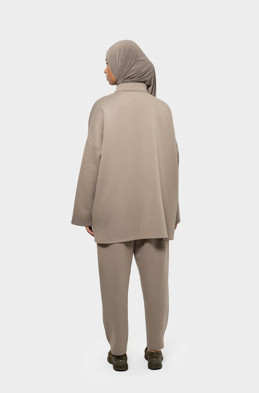 Ensemble alto taupe