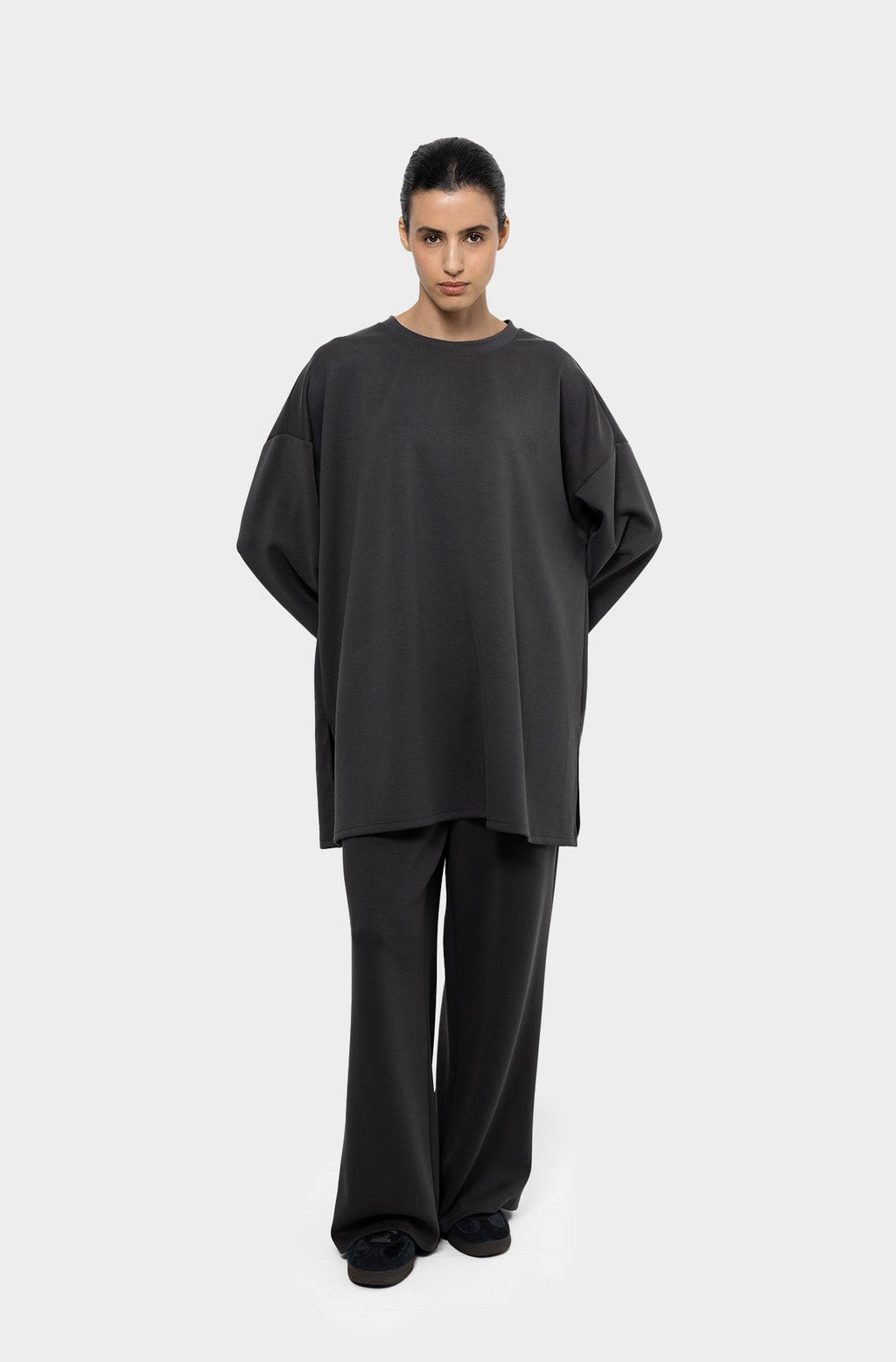 T-shirt modal Granite