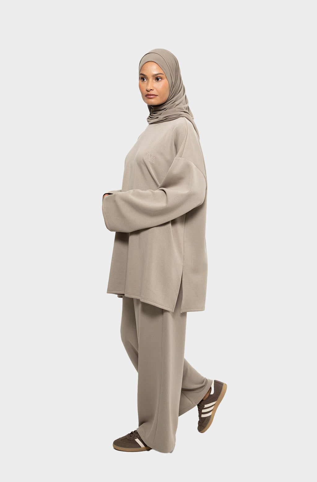T-shirt modal taupe