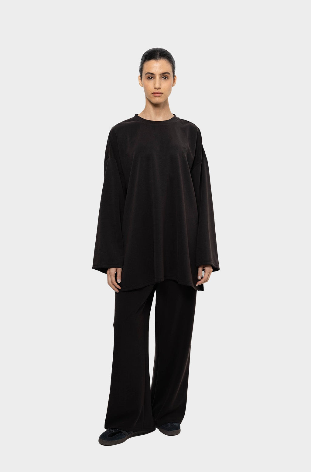 T-shirt modal noir