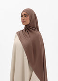 Easy-fit hijab chocolate