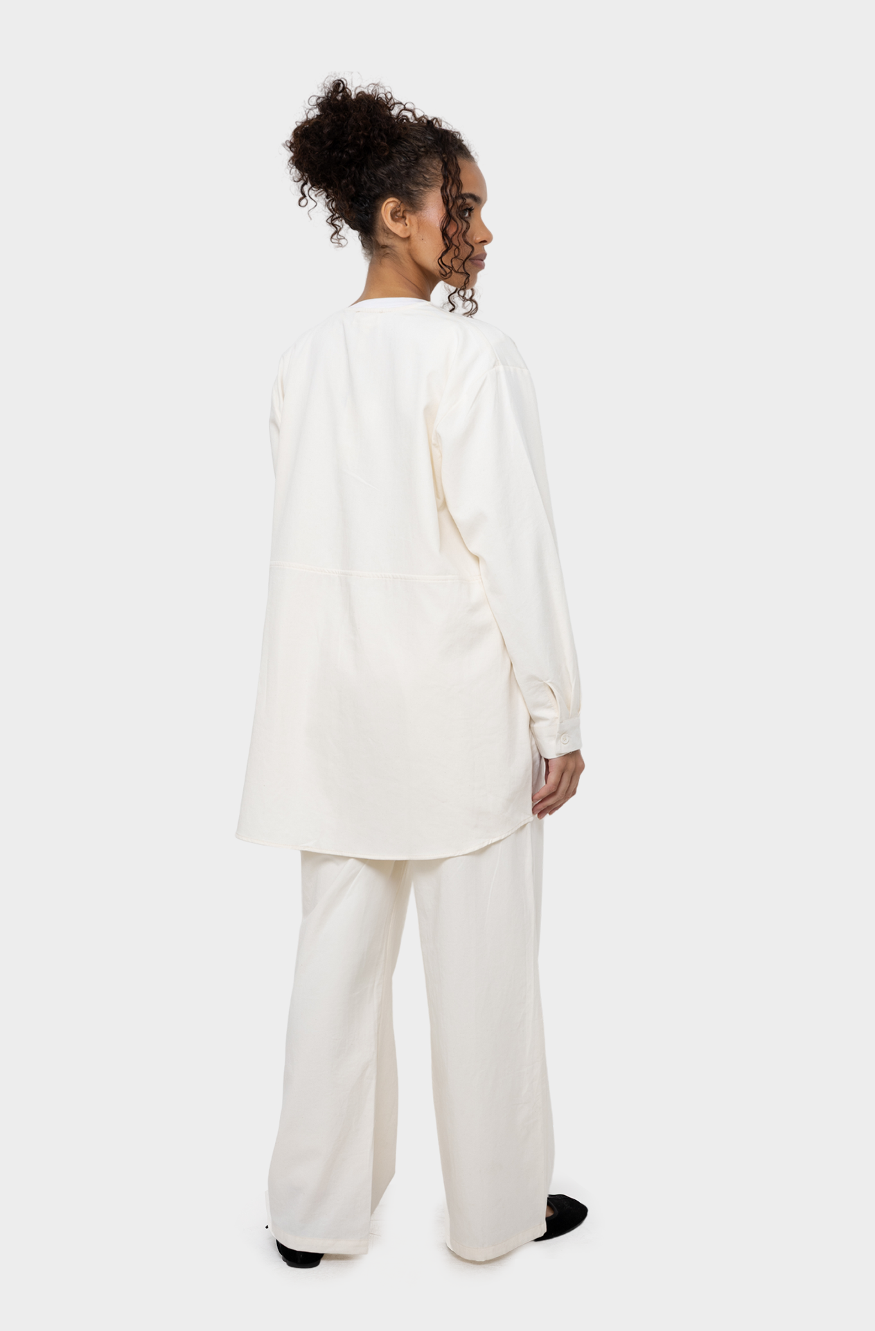 Ensemble coton écru