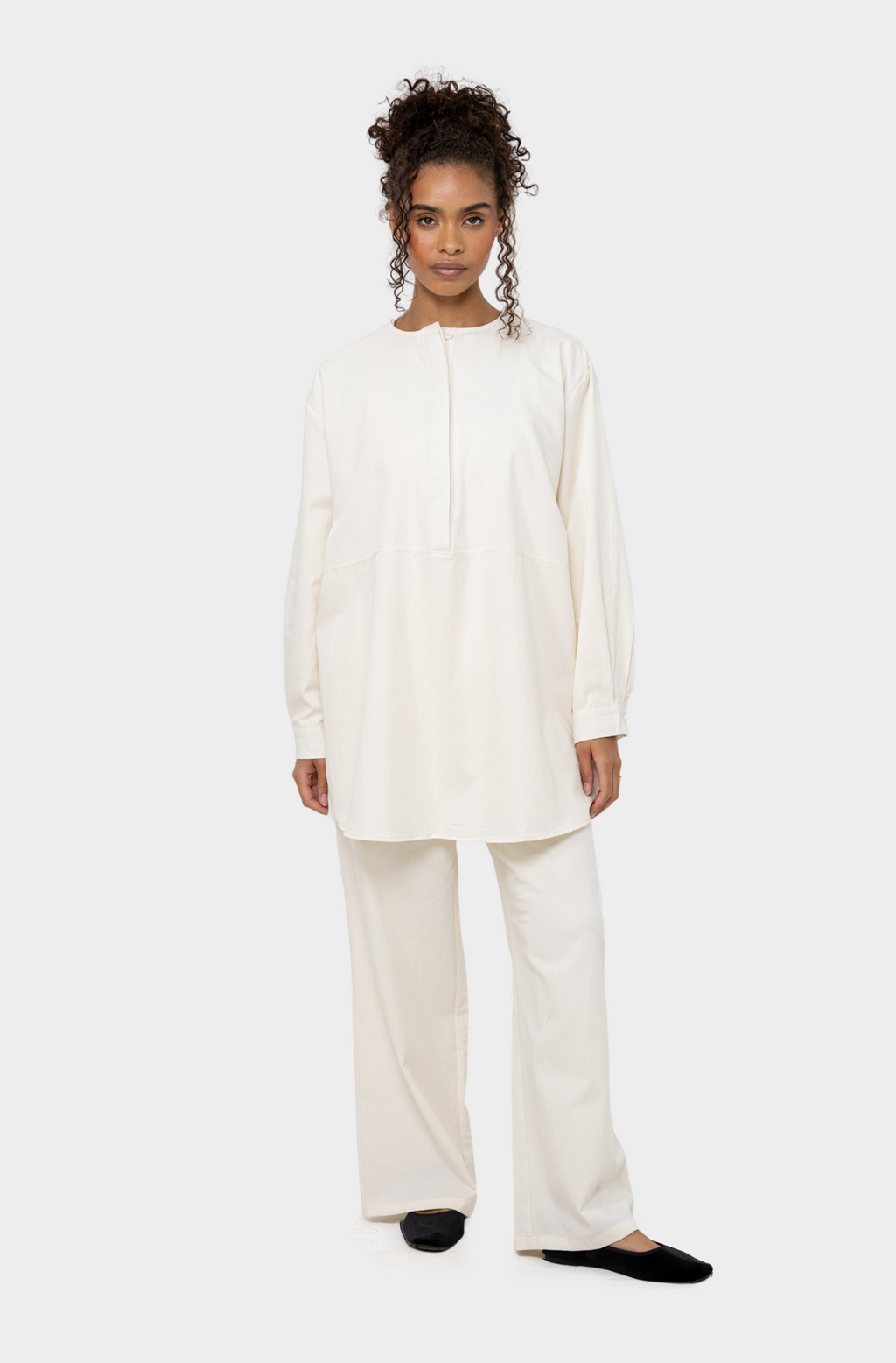 Ensemble coton écru