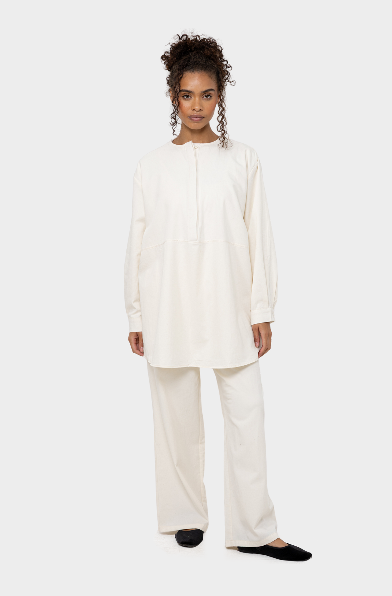 Ensemble coton écru