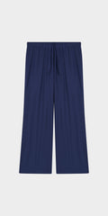 Pantalon linen marin