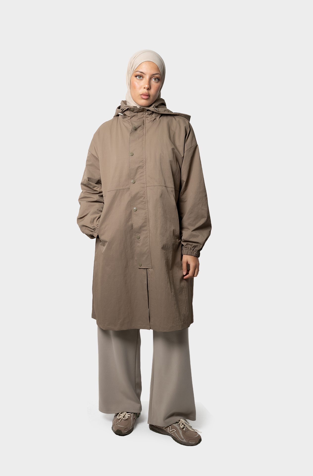 Parka storm taupe