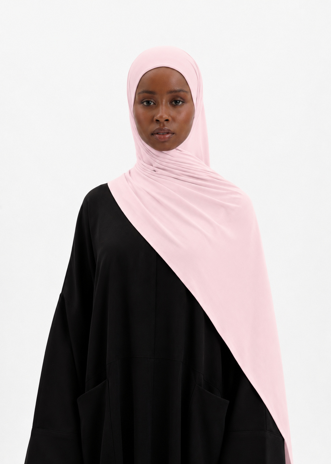 Jersey Bambou rose tendre