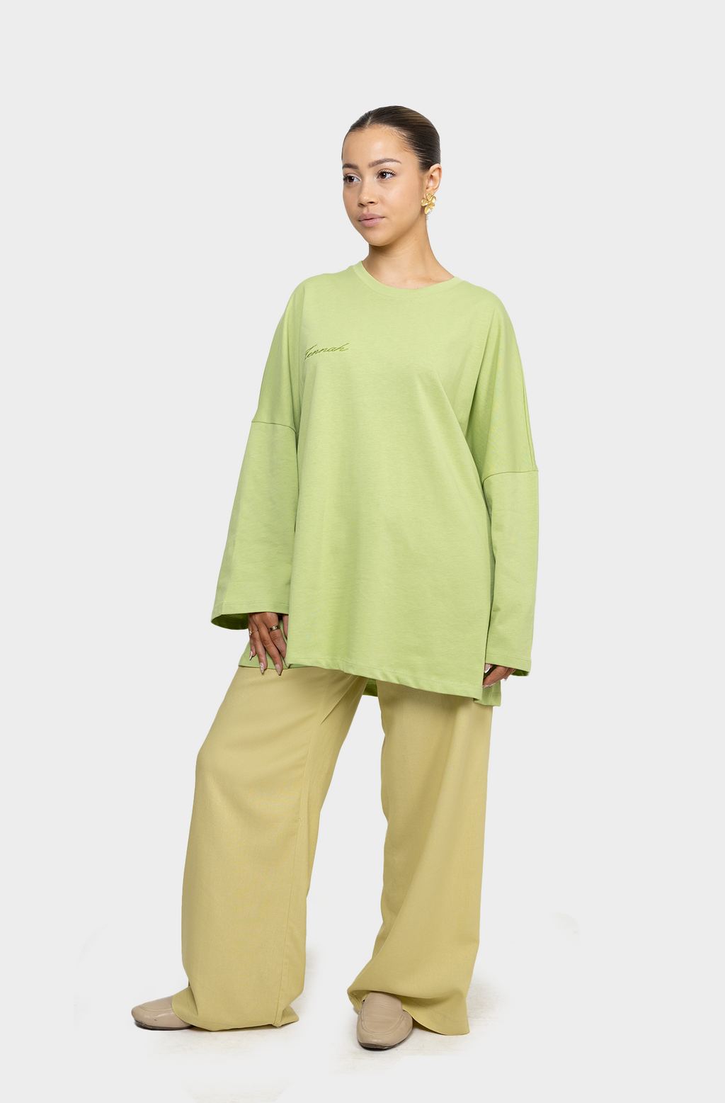T-shirt oversize apple